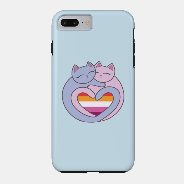 22648726_0-56 Lesbian Flag Heart Cats Kawaii