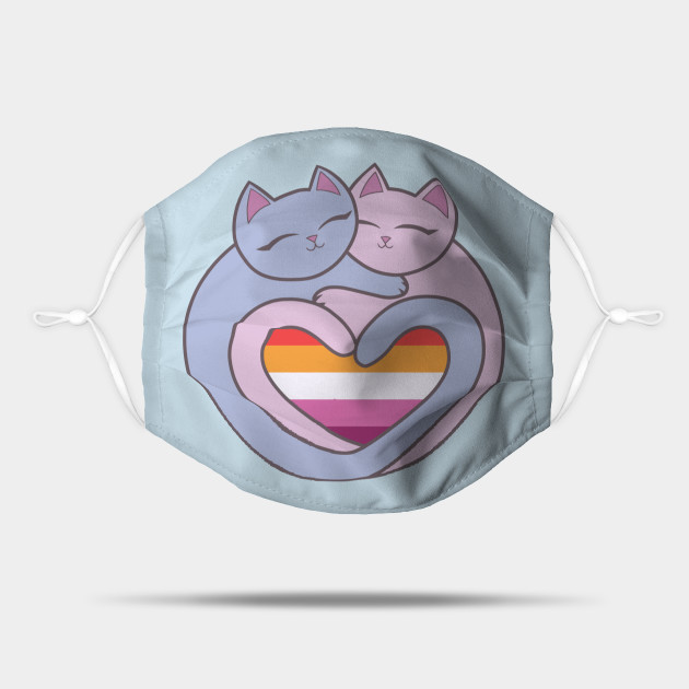 22648726_0-66 Lesbian Flag Heart Cats Kawaii