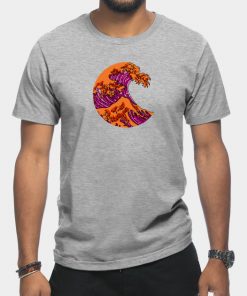 Lesbian T-Shirts - The Great Lesbian Wave T-Shirt TP1503 10 - Lesbian Flag The Great Lesbian Wave