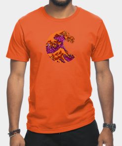 Lesbian T-Shirts - The Great Lesbian Wave T-Shirt TP1503 16 - Lesbian Flag The Great Lesbian Wave