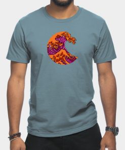 Lesbian T-Shirts - The Great Lesbian Wave T-Shirt TP1503 19 - Lesbian Flag The Great Lesbian Wave