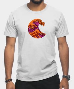 Lesbian T-Shirts - The Great Lesbian Wave T-Shirt TP1503 20 - Lesbian Flag The Great Lesbian Wave