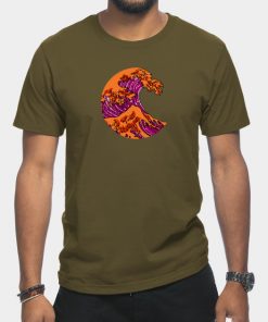 Lesbian T-Shirts - The Great Lesbian Wave T-Shirt TP1503 23 - Lesbian Flag The Great Lesbian Wave