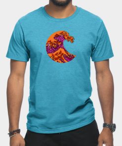 Lesbian T-Shirts - The Great Lesbian Wave T-Shirt TP1503 5 - Lesbian Flag The Great Lesbian Wave