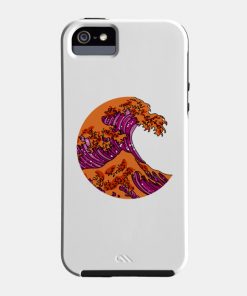 Lesbian Cases - The Great Lesbian Wave Phone Case TP1503 24 - Lesbian Flag The Great Lesbian Wave