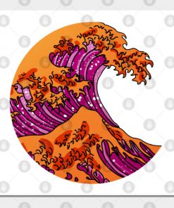 Lesbian Posters - The Great Lesbian Wave Poster TP1503 4 - Lesbian Flag The Great Lesbian Wave