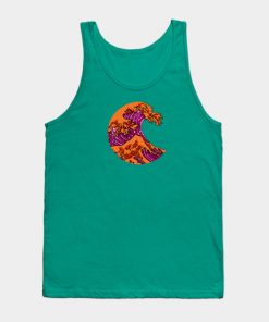 Lesbian Tank Tops - The Great Lesbian Wave Tank Top TP1503 2 - Lesbian Flag The Great Lesbian Wave