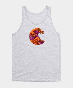 Lesbian Tank Tops - The Great Lesbian Wave Tank Top TP1503 6 - Lesbian Flag The Great Lesbian Wave