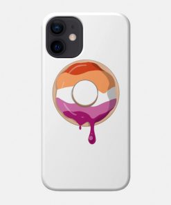 Lesbian Cases - Lesbian Pride Donut Phone Case TP1503 7 - Lesbian Flag Lesbian Pride Donut