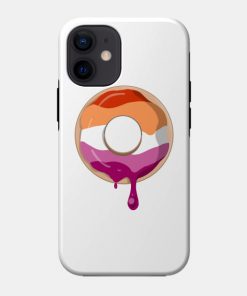 Lesbian Cases - Lesbian Pride Donut Phone Case TP1503 16 - Lesbian Flag Lesbian Pride Donut