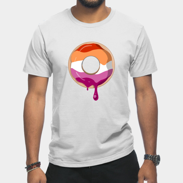 24671332_0-5 Lesbian Pride Donut