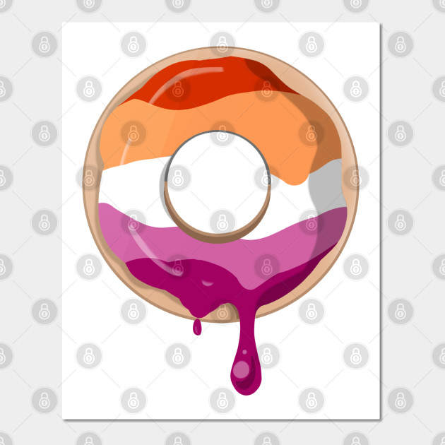 24671332_0-68 Lesbian Pride Donut