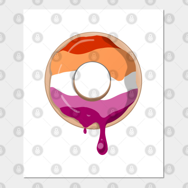 24671332_0-69 Lesbian Pride Donut
