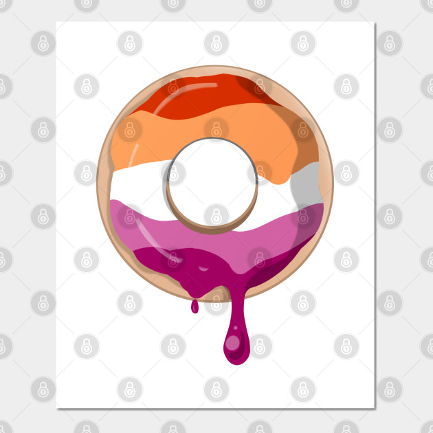 24671332_0-70 Lesbian Pride Donut