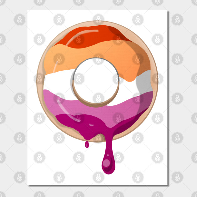 24671332_0-71 Lesbian Pride Donut