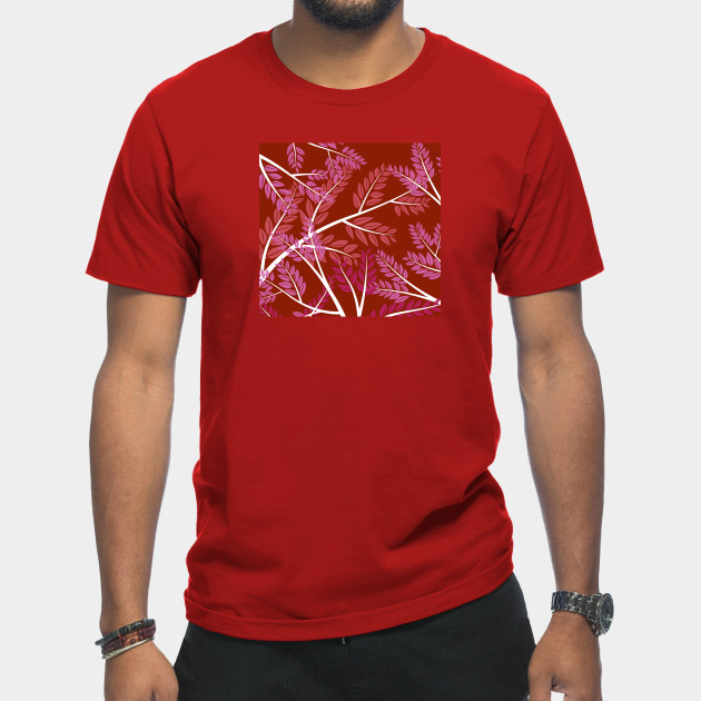 25036207_0-17 Lesbian Pride Overlapping Simple Leafy Branches