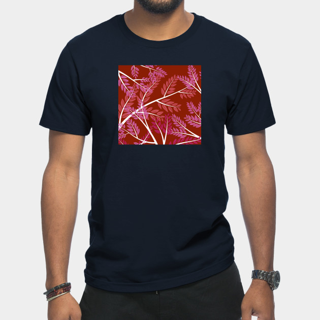 25036207_0-2 Lesbian Pride Overlapping Simple Leafy Branches