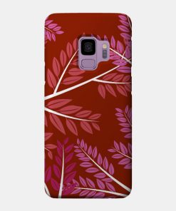 Lesbian Pride Overlapping Simple Leafy Branches