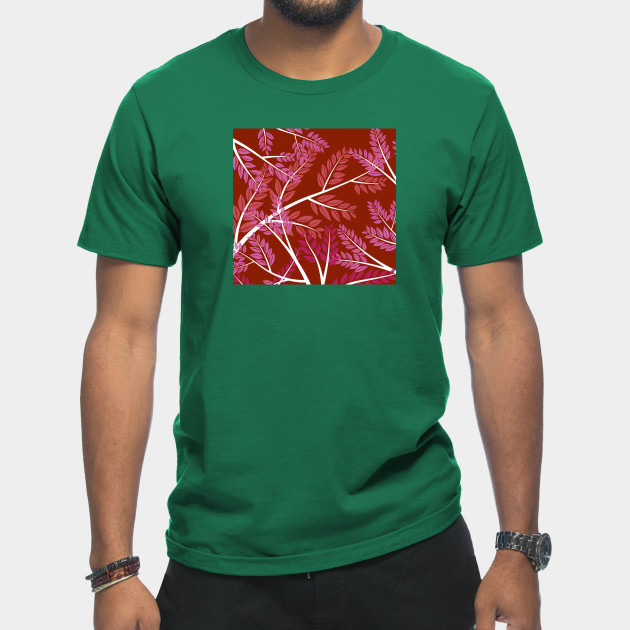 25036207_0-3 Lesbian Pride Overlapping Simple Leafy Branches