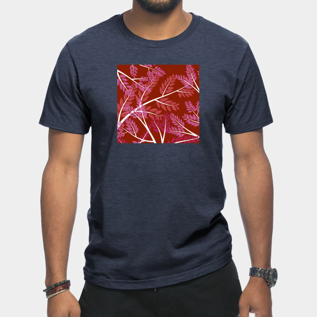 25036207_0-4 Lesbian Pride Overlapping Simple Leafy Branches