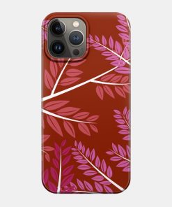 Lesbian Pride Overlapping Simple Leafy Branches