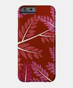 Lesbian Pride Overlapping Simple Leafy Branches