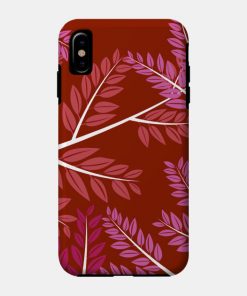 Lesbian Pride Overlapping Simple Leafy Branches