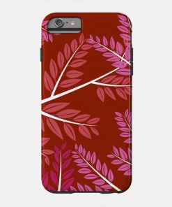 Lesbian Pride Overlapping Simple Leafy Branches