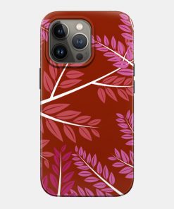 Lesbian Pride Overlapping Simple Leafy Branches