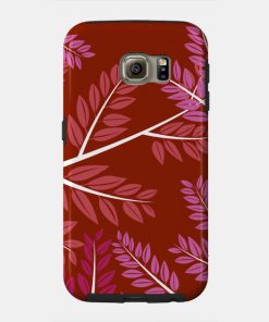 Lesbian Pride Overlapping Simple Leafy Branches