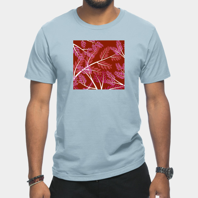 25036207_0-5 Lesbian Pride Overlapping Simple Leafy Branches