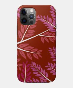 Lesbian Pride Overlapping Simple Leafy Branches