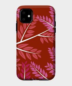 Lesbian Pride Overlapping Simple Leafy Branches