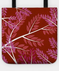 Lesbian Pride Overlapping Simple Leafy Branches