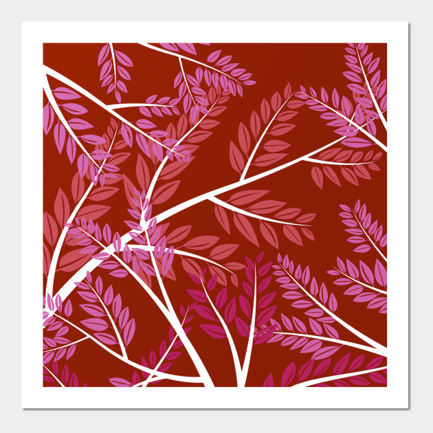 25036207_0-71 Lesbian Pride Overlapping Simple Leafy Branches