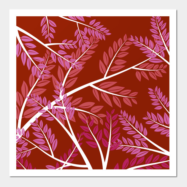 25036207_0-72 Lesbian Pride Overlapping Simple Leafy Branches