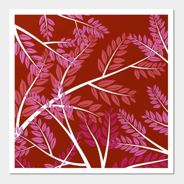 25036207_0-73 Lesbian Pride Overlapping Simple Leafy Branches