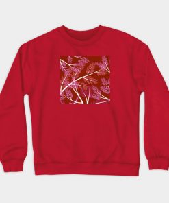 Lesbian Sweatshirts - Lesbian Pride Overlapping Simple Leafy Branches Sweatshirt TP1503 2 - Lesbian Flag Lesbian Pride Overlapping Simple Leafy Branches