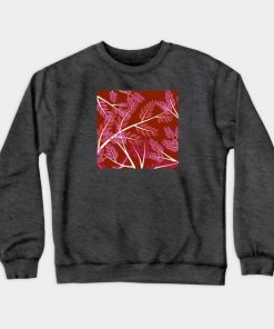 Lesbian Sweatshirts - Lesbian Pride Overlapping Simple Leafy Branches Sweatshirt TP1503 4 - Lesbian Flag Lesbian Pride Overlapping Simple Leafy Branches