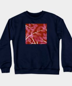 Lesbian Sweatshirts - Lesbian Pride Overlapping Simple Leafy Branches Sweatshirt TP1503 7 - Lesbian Flag Lesbian Pride Overlapping Simple Leafy Branches