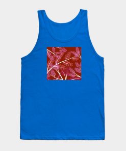 Lesbian Tank Tops - Lesbian Pride Overlapping Simple Leafy Branches Tank Top TP1503 5 - Lesbian Flag Lesbian Pride Overlapping Simple Leafy Branches