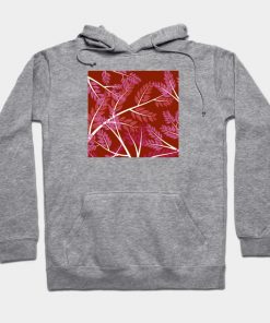 Lesbian Pride Overlapping Simple Leafy Branches