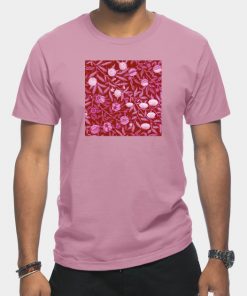 Lesbian T-Shirts - Lesbian Pride Fruiting Leafy Branches Design T-Shirt TP1503 11 - Lesbian Flag Lesbian Pride Fruiting Leafy Branches Design