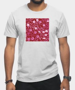 Lesbian T-Shirts - Lesbian Pride Fruiting Leafy Branches Design T-Shirt TP1503 13 - Lesbian Flag Lesbian Pride Fruiting Leafy Branches Design