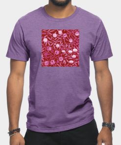 Lesbian T-Shirts - Lesbian Pride Fruiting Leafy Branches Design T-Shirt TP1503 14 - Lesbian Flag Lesbian Pride Fruiting Leafy Branches Design