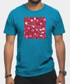 Lesbian T-Shirts - Lesbian Pride Fruiting Leafy Branches Design T-Shirt TP1503 3 - Lesbian Flag Lesbian Pride Fruiting Leafy Branches Design