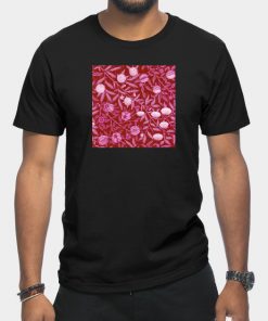 Lesbian T-Shirts - Lesbian Pride Fruiting Leafy Branches Design T-Shirt TP1503 5 - Lesbian Flag Lesbian Pride Fruiting Leafy Branches Design