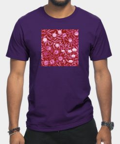 Lesbian T-Shirts - Lesbian Pride Fruiting Leafy Branches Design T-Shirt TP1503 9 - Lesbian Flag Lesbian Pride Fruiting Leafy Branches Design