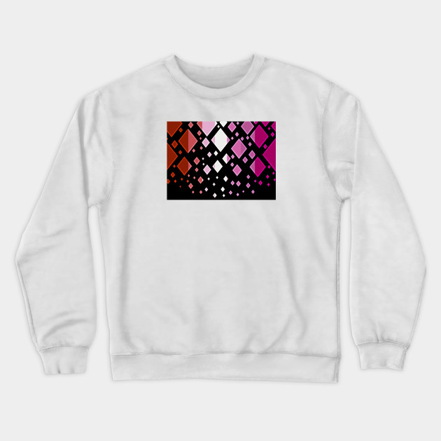 25037618_0-76 Lesbian Pride Flag Falling Diamonds on Black