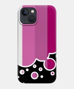 Lesbian Cases - Lesbian Pride Flag Falling Bubbles Silhouette on Black Phone Case TP1503 10 - Lesbian Flag Lesbian Pride Flag Falling Bubbles Silhouette on Black